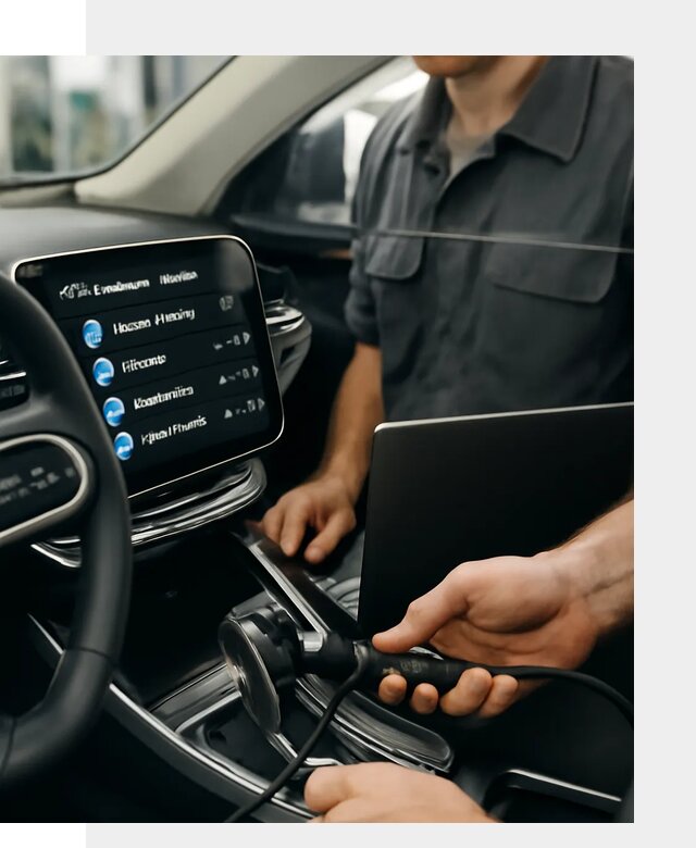 Установка приложений Geely для мультимедиа автомобиля в Сызрани