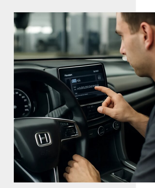 Русификация панели приборов Honda в Сызрани по цене 5065 ФастМобиль-Сзр